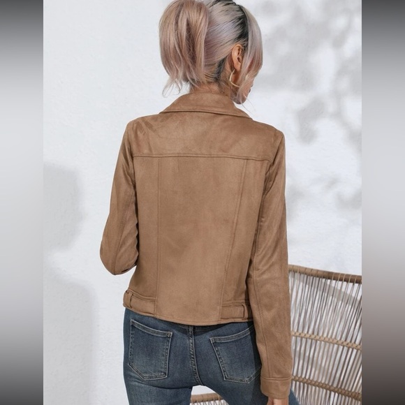 Boho zip up moto jacket - Picture 8 of 16